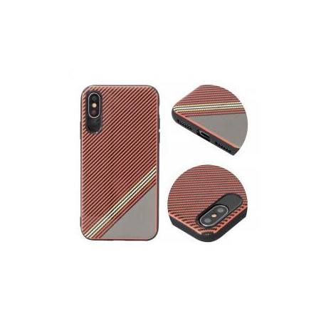 Grid and Stripe Case IPHONE 7 PLUS / 8 PLUS Muster - rot
