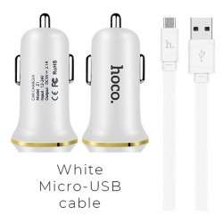 HOCO Z1 Charging Kit Micro USB, Weiss