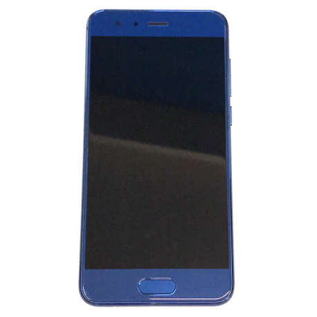 LCD Display mit Rahmen für Huawei Honor 9 in Blau