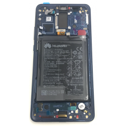 020792 Display LCD Touchscreen Front + Akku für Huawei Mate 10 Pro (BLA-L09) in Blau