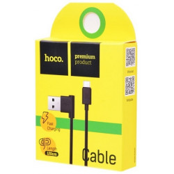HOCO USB Cable - L shape UPL11 Micro USB 1,2m in Schwarz