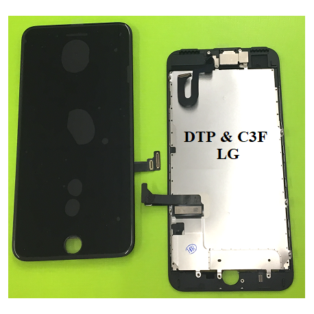 LCD Display komplett mit Elektronik für iPhone 7 Plus /DTP & C3F-LG/ in Schwarz