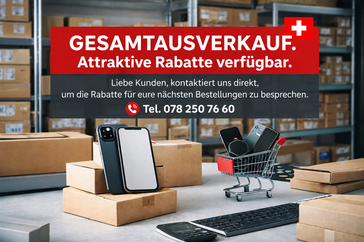 GESAMTAUSVERKAUF. Attraktive Rabatte verfügbar. Liebe Kunden, kontaktiert uns direkt, um die Rabatte für eure nächsten Bestellungen zu besprechen. WhatsApp: 0782507660
